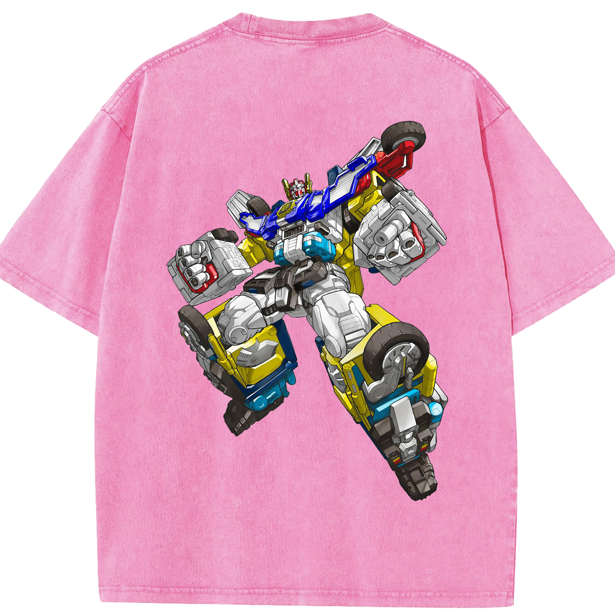 （画像用）  綿100% ヴィンテージ風 半袖Tシャツ（背面プリント）